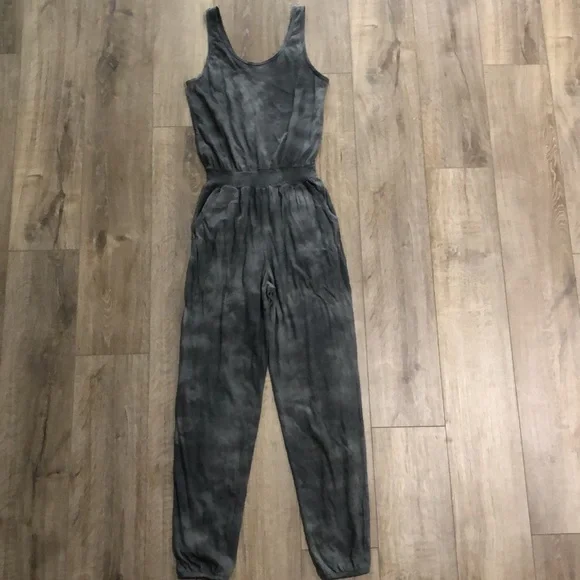 NWOT! - AERIE 100% Cotton Everyday Track Jumpsuit Romper w/Pockets - Picture 5 of 15